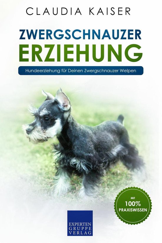 Zwergschnauzer Erziehung - cover