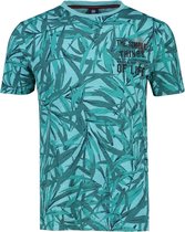 Lerros Korte mouw T-shirt - 2133049 442 MINT BLUE (Maat: M)