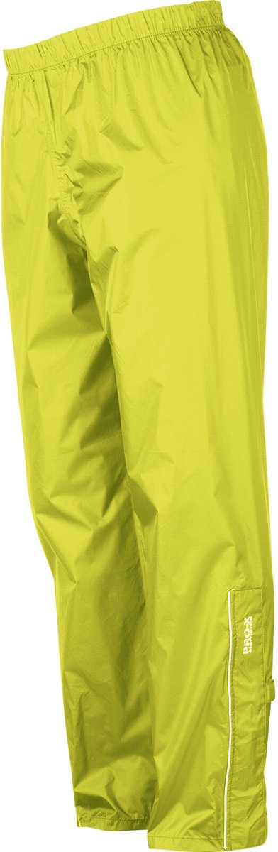 Pro-X Elements Opbergbare regenbroek voor heren Tramp Neon 3XL Geel