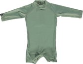 Beach & Bandits - UV-zwempak voor baby's - Ribbed Basil - Groen - maat 68-74cm