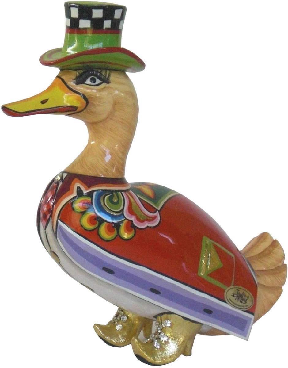 Tom's Drag Company beeld - gans HANS - 27 cm hoog