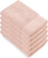 Walra Badlaken Soft Cotton - 5x 70x140 -  - Roze