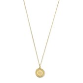 Violet Hamden Athens Dames Ketting Zilver - Goudkleurig