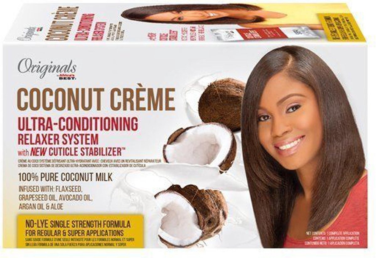 Africa's Best Originals Coconut Creme Ultra-Conditioning Relaxer System