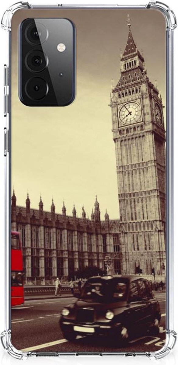 Samsung Galaxy A72 4G/5G Telefoonhoesje met valbescherming Londen