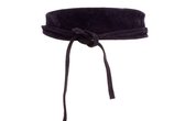 Elvy Fashion - Belt 50946 Suede - Black - One size