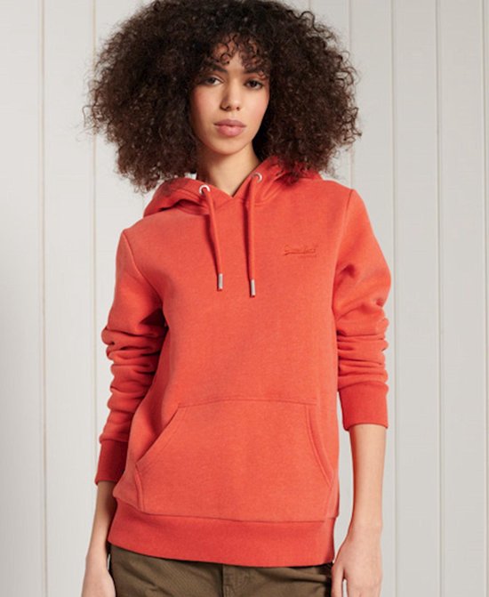 Superdry Dames Trui Klassieke Orange Label hoodie | bol