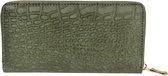 Portemonnee 19*10 cm Groen | JZWA0112 | Clayre & Eef