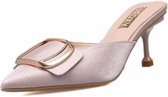 Stiletto hak spitse kop trend modieuze sandalen en pantoffels voor dames (kleur: roze maat: 37)