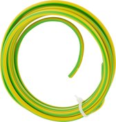 Installatiedraad – VD – 6.0 mm² – 2.5 m – geel – groen