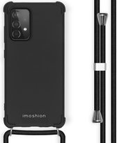 iMoshion Color Backcover met koord Samsung Galaxy A52(s) (5G/4G) hoesje - Zwart