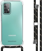 iMoshion Hoesje Geschikt voor Samsung Galaxy A52 (4G) / A52s / A52 (5G) Hoesje Met Koord - iMoshion Backcover met koord - Transparant
