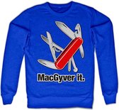 MacGyver Sweater/trui -XL- MacGyver It Blauw