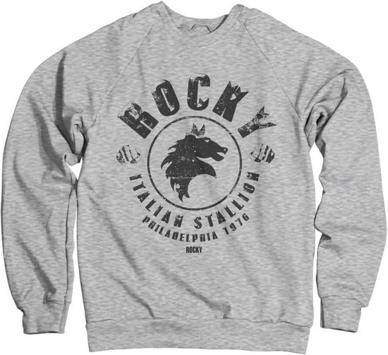 Rocky Sweater/trui -2XL- Italian Stallion Grijs