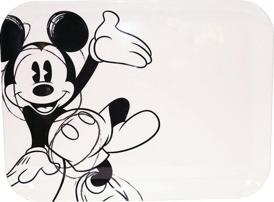 Interactie Medic hervorming Zak!designs Dienblad Mickey Mouse 30,5 X 40,5 Cm Wit | bol.com