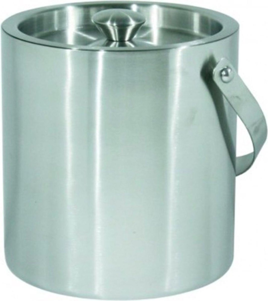 Thermo IJsblokjesopslag - IJsopslagbak, IJsemmer roestvrij staal 2,2L Thermo
