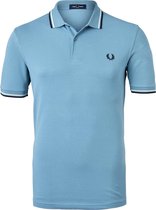 Fred Perry M3600 polo twin tipped shirt - heren polo - Smoke blue -  Maat: 3XL