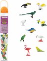 Safari Speelset Exotic Birds Toob Junior 11-delig