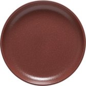 Costa Nova - servies - brood bord - Pacifica rood - aardewerk - 16 cm rond