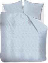 Rivièra Maison Bande Stripe Dekbedovertrek - Eenpersoons - 140x200/220 cm - Blauw