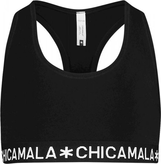 Muchachomalo Sous-vêtements filles Muchachomalo GIRLS RACER BACK noir 146/152