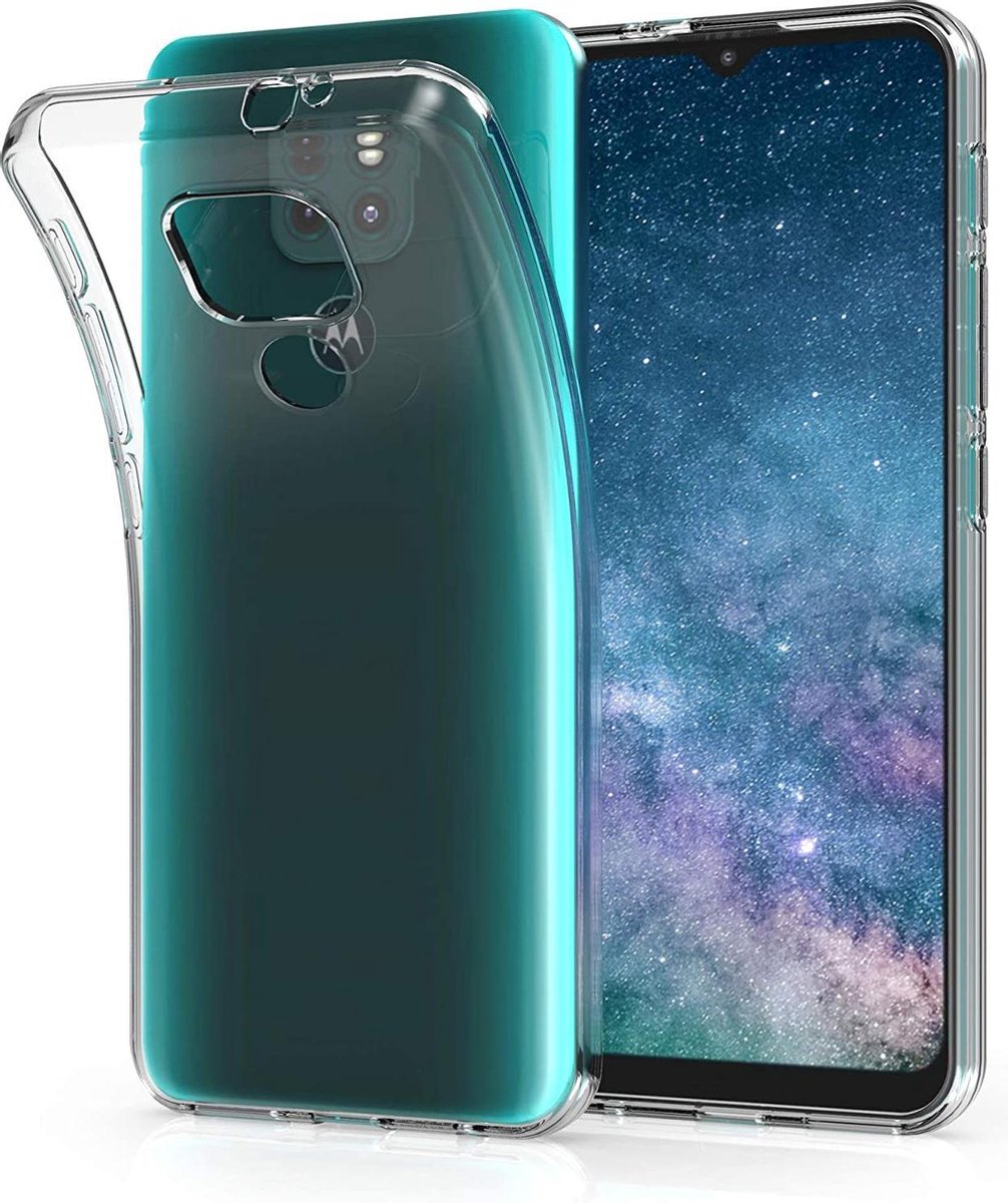 Hoesje Geschikt voor: Motorola Moto G9 Play & E7 Plus - Silicone - Transparant