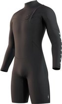 Mystic The One 5/3 zip free longarm shorty black