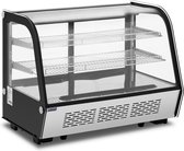 Royal Catering Koelvitrine - 160 L - 3 niveaus - RVS