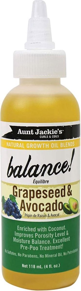 Aunt Jackies Natural Growth Oil Blends Balance 118ml