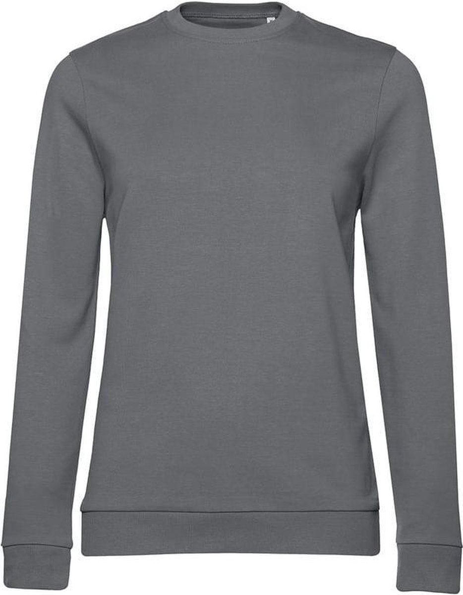 B&C Dames/dames Set-in Sweatshirt Olifant Grijs