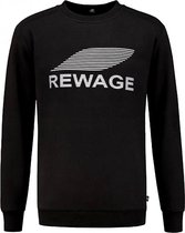 REWAGE Sweater Premium Heavy Kwaliteit - Zwart - XXL