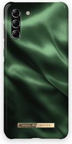 ideal of sweden fashion case geschikt voor samsung galaxy s21+ emerald satin