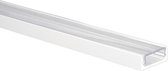 LED strip profiel Felita wit extra laag 5m (2 x 2,5m) incl. transparante afdekkap