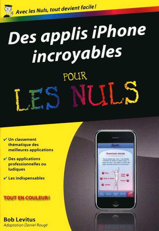 Poche pour les nuls - Des applis iPhone incroyables poche po ... - cover