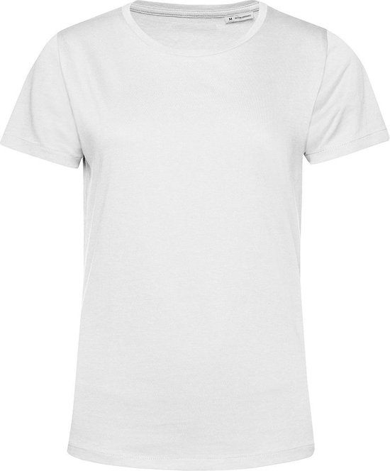 B&C Dames/dames E150 Organic T-Shirt met korte mouwen (Wit)