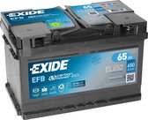 Exide Technologies EL652 Start-Stop 12V 65Ah EFB