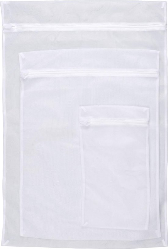 Voorwaarde steeg erger maken Wenko Wasnet 5 Kg Polyester Transparant- wassen- kleding in zakje- hygiëne  - wasmachine | bol.com