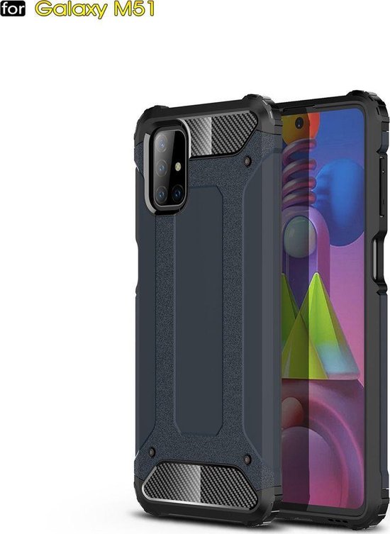 Mobigear Tough Armor Blue Marine Samsung Galaxy M51