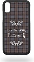 Dinna fash Sassenach Outlander Telefoonhoesje - Apple iPhone XR
