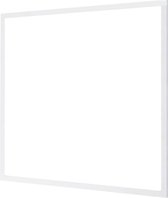 LED Paneel - Igna - 60x60 Helder/Koud Wit 6000K - 40W High Lumen UGR19 - Inbouw Vierkant - Inclusief Stekker - Mat Wit - Flikkervrij