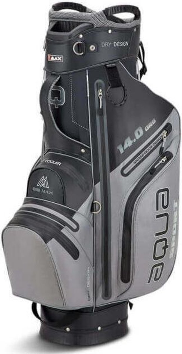BigMax Aqua Sport 14.0 Series Cartbag Black Grey