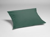 Yumeko kussensloop percal bosgroen 50x60  - Bio, eco & fairtrade