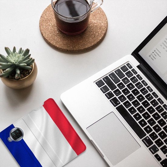 Bookcase Xiaomi Mi 10T Lite Smart Cover Drapeau Français