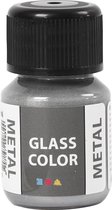 Glas- & Porseleinverf Glass Color 30 ml Metallic Zilver
