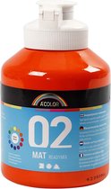 A-Color acrylverf, 500 ml, oranje