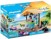 PLAYMOBIL Family Fun Waterfietsen verhuur met sapbar - 70612