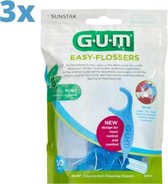 Gum Easy Flossers - 3 stuks