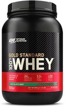 Optimum Nutrition Gold Standard 100% Whey Protein - Eiwitpoeder - Eiwitshake / Proteine Shake - Chocolade Mint Smaak - 908 gram (30 shakes) - 1 Pot