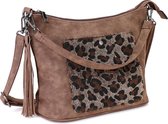 I'm Dutch Schoudertas Las Palmas Dark Camel