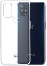 OnePlus Nord N10 TPU Case hoesje - Mobilize - Effen Transparant - TPU (Zacht)